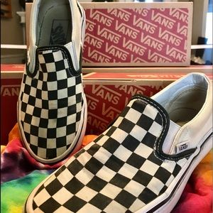 Checkered Vans